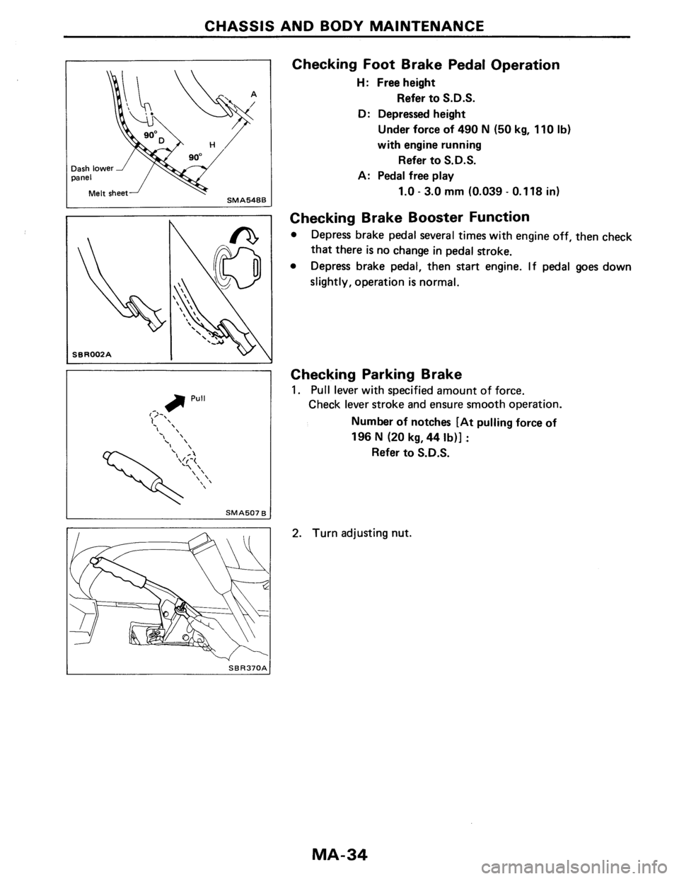 NISSAN PULSAR 1986 Workshop Manual NISSAN PULSAR 1986 Workshop Manual