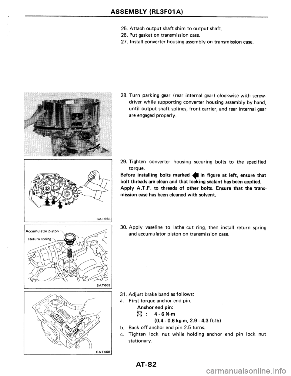 NISSAN PULSAR 1986 Service Manual NISSAN PULSAR 1986 Service Manual