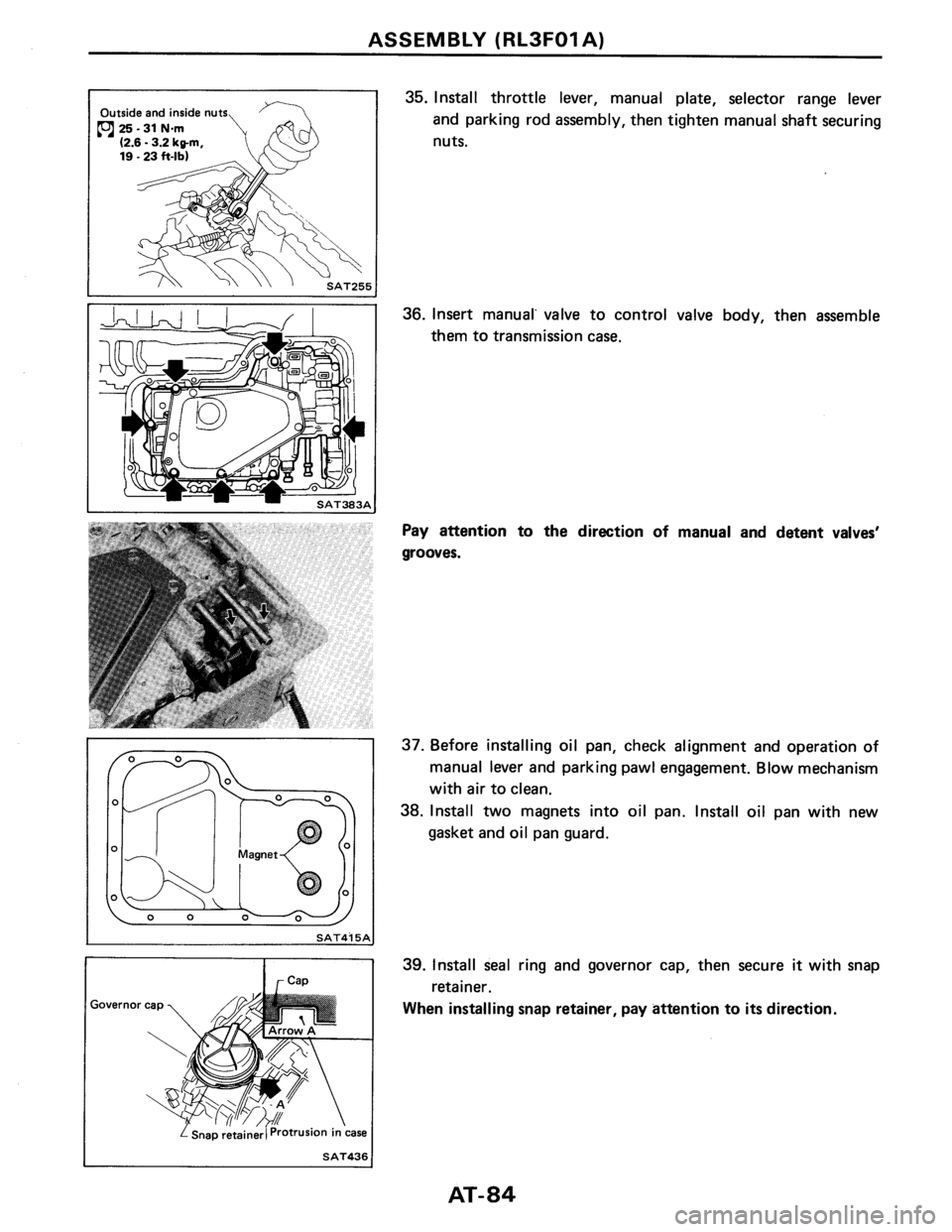NISSAN PULSAR 1986 Service Manual NISSAN PULSAR 1986 Service Manual