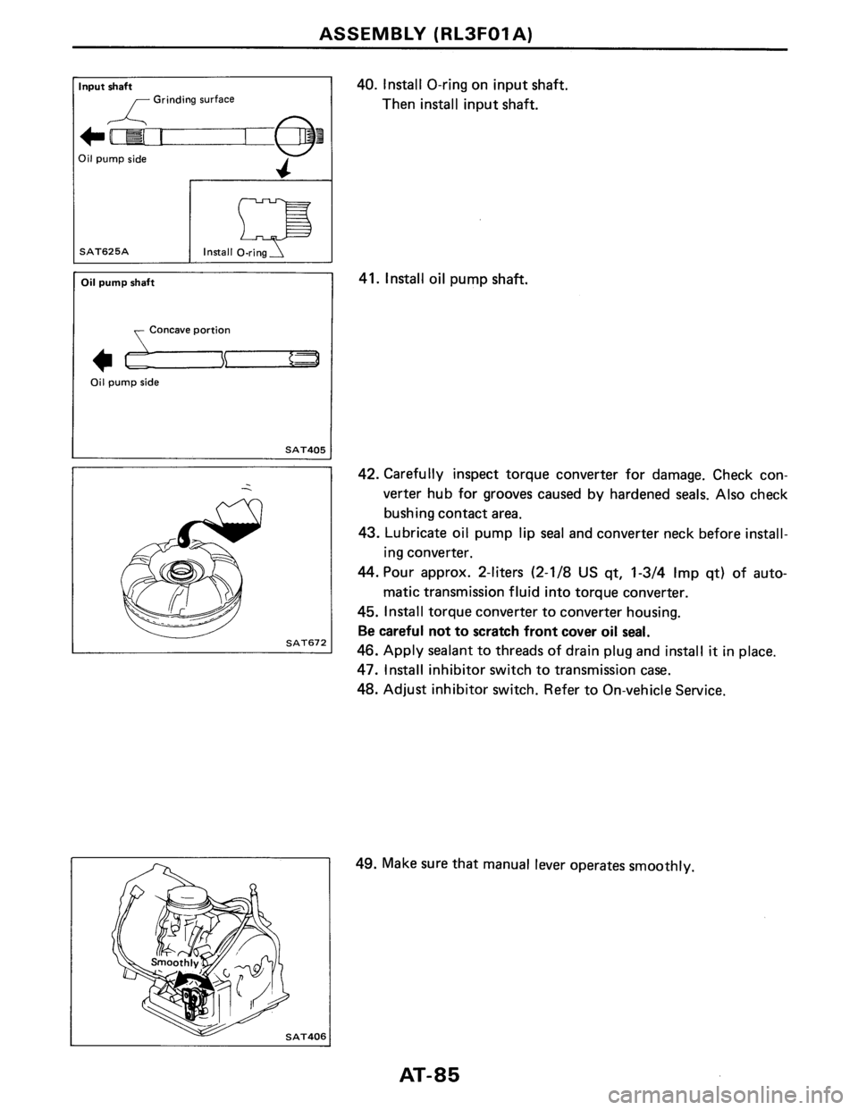 NISSAN PULSAR 1986 Service Manual NISSAN PULSAR 1986 Service Manual