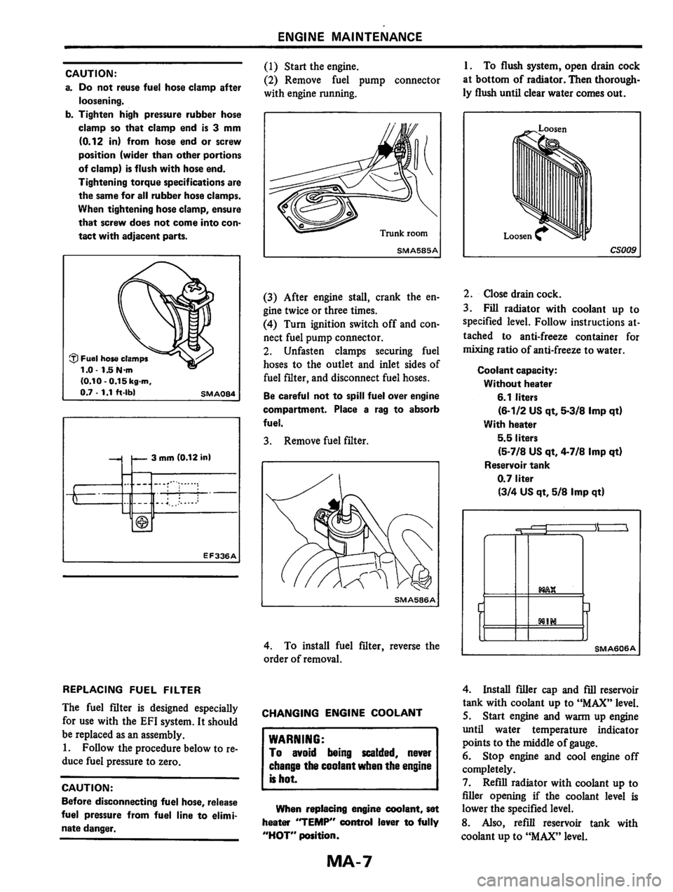 NISSAN PULSAR 1983  Factory Service Manual 