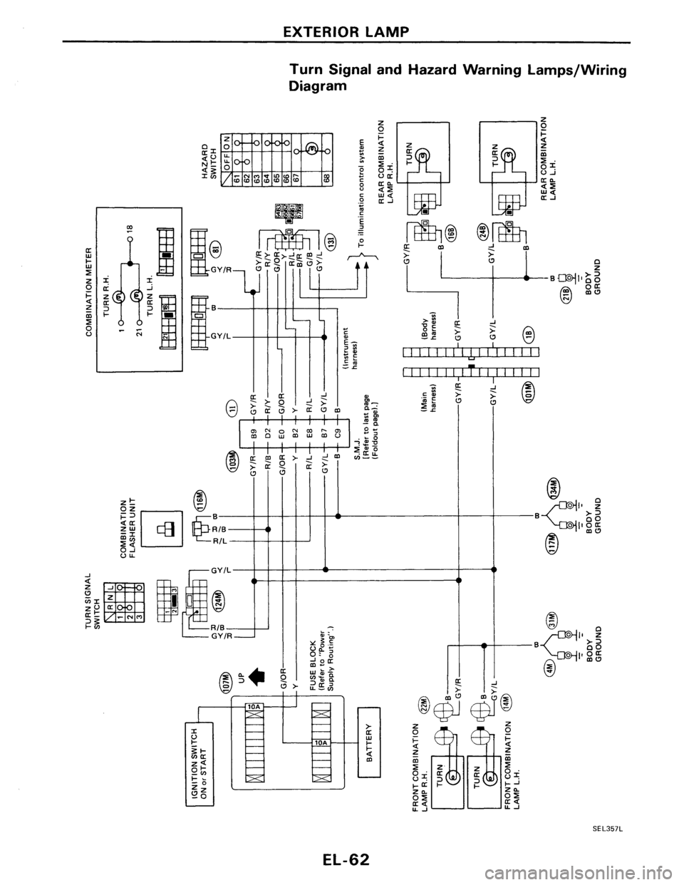 NISSAN PULSAR 1989 Factory Service Manual NISSAN PULSAR 1989 Factory Service Manual