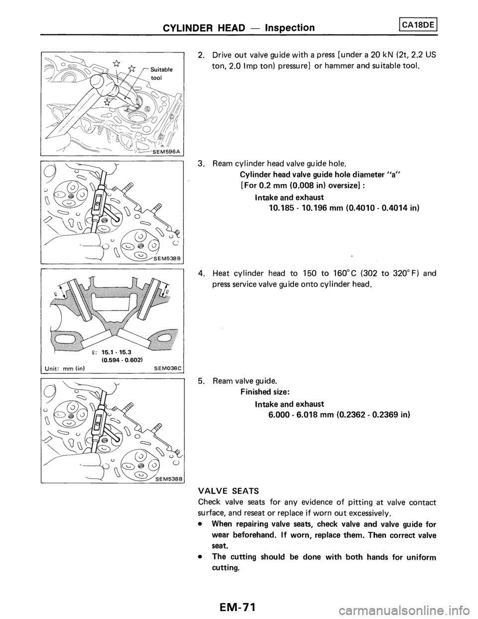 NISSAN PULSAR 1989 Factory Service Manual NISSAN PULSAR 1989 Factory Service Manual
