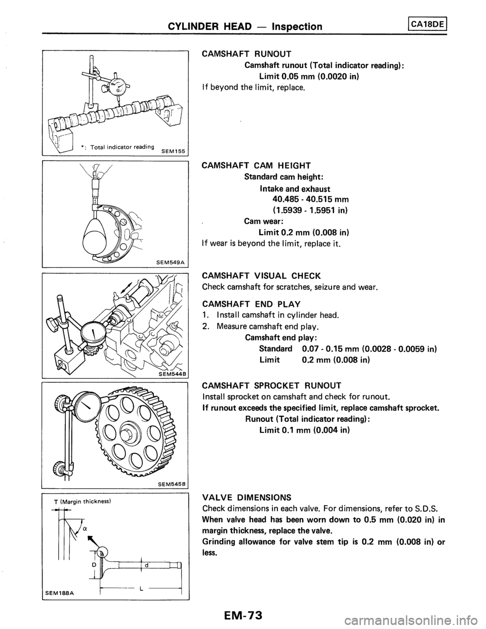 NISSAN PULSAR 1989 Factory Service Manual NISSAN PULSAR 1989 Factory Service Manual