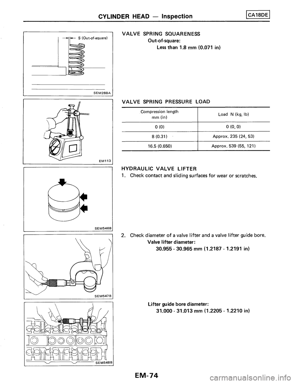 NISSAN PULSAR 1989 Factory Service Manual NISSAN PULSAR 1989 Factory Service Manual