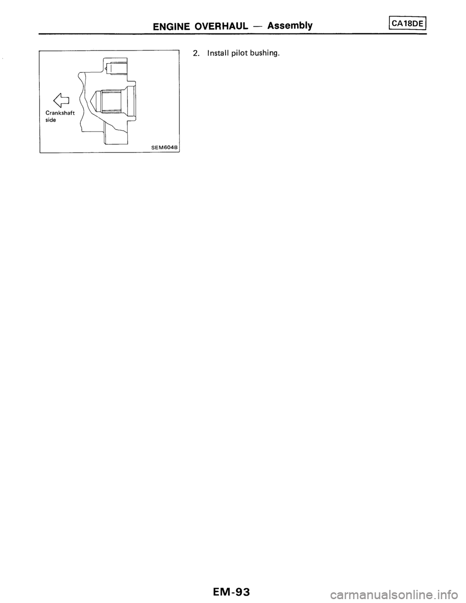 NISSAN PULSAR 1989 Factory Service Manual NISSAN PULSAR 1989 Factory Service Manual