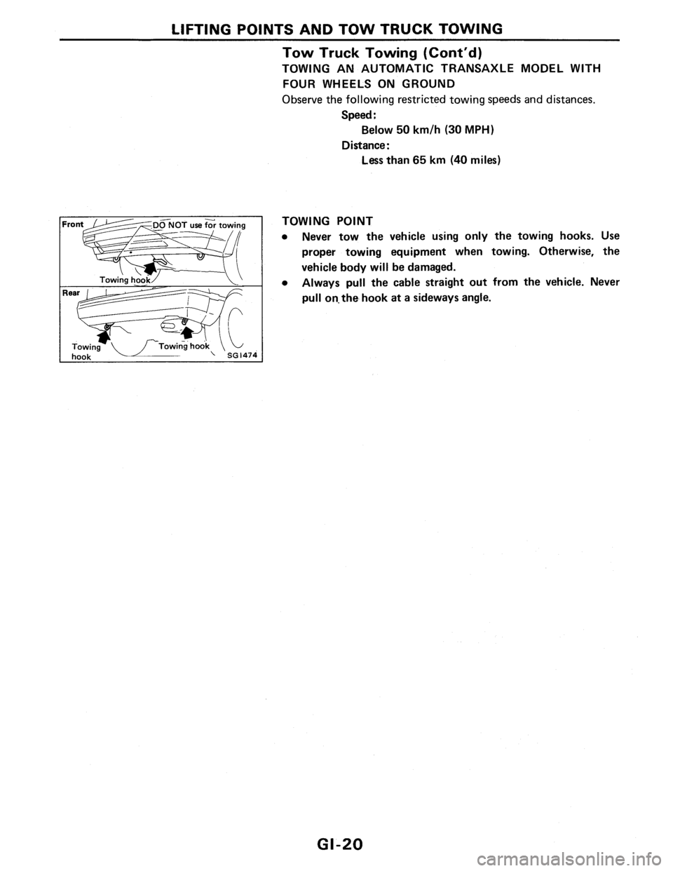 NISSAN PULSAR 1989 Factory Owners Manual NISSAN PULSAR 1989 Factory Owners Manual