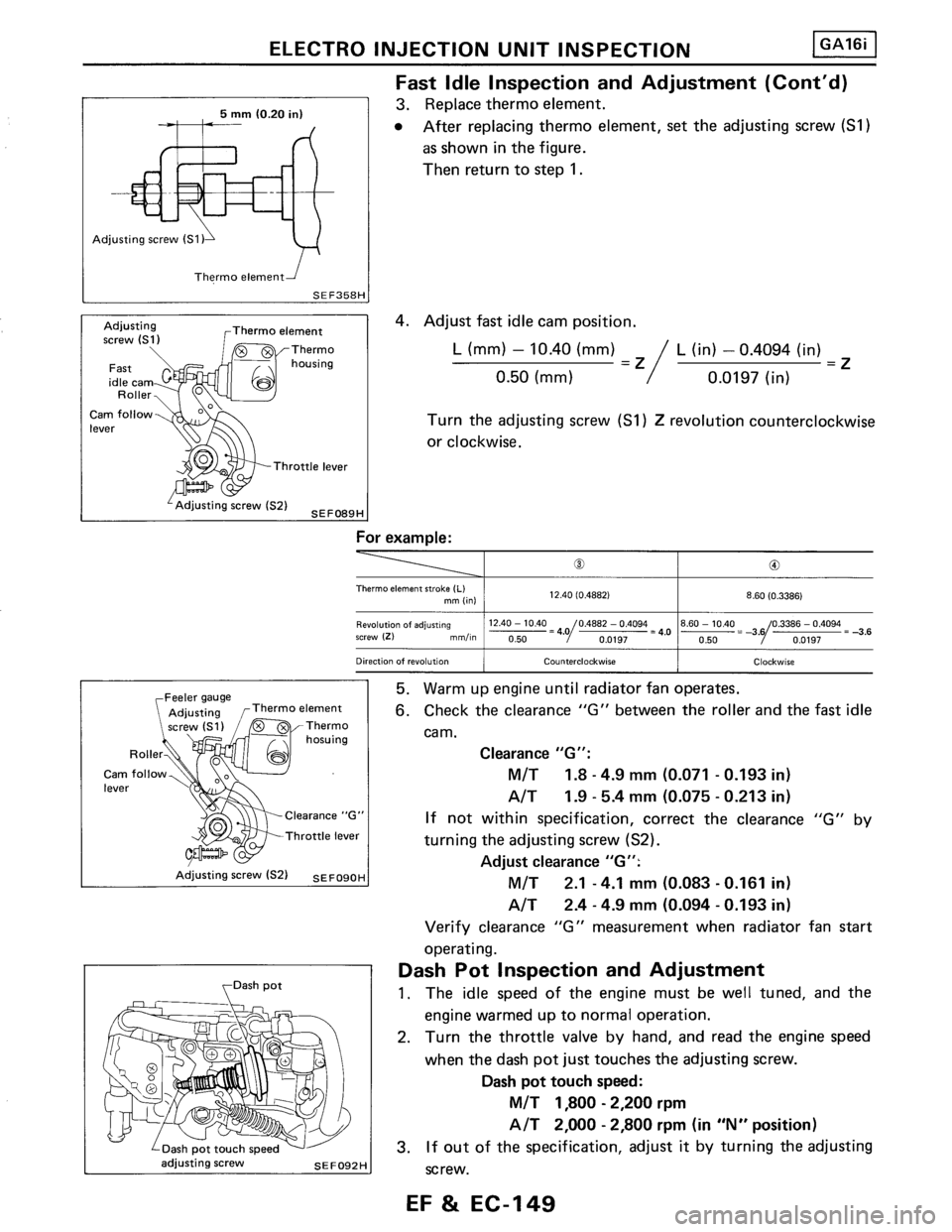 NISSAN PULSAR 1989  Factory Service Manual 