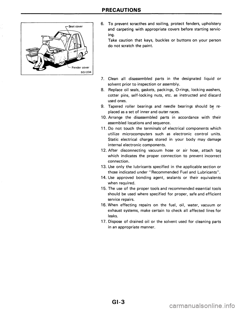NISSAN PULSAR 1989  Factory Service Manual 