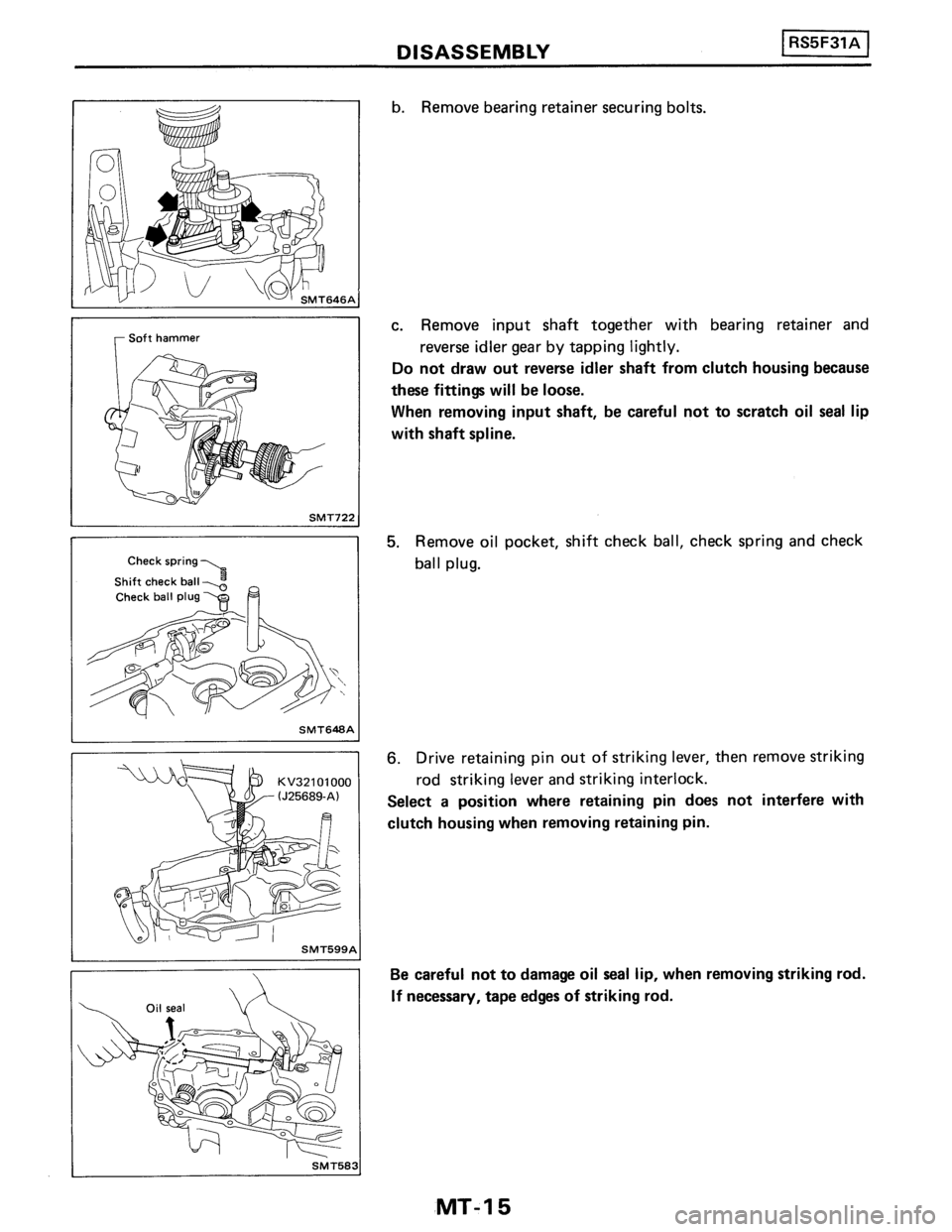 NISSAN PULSAR 1989  Factory Service Manual 