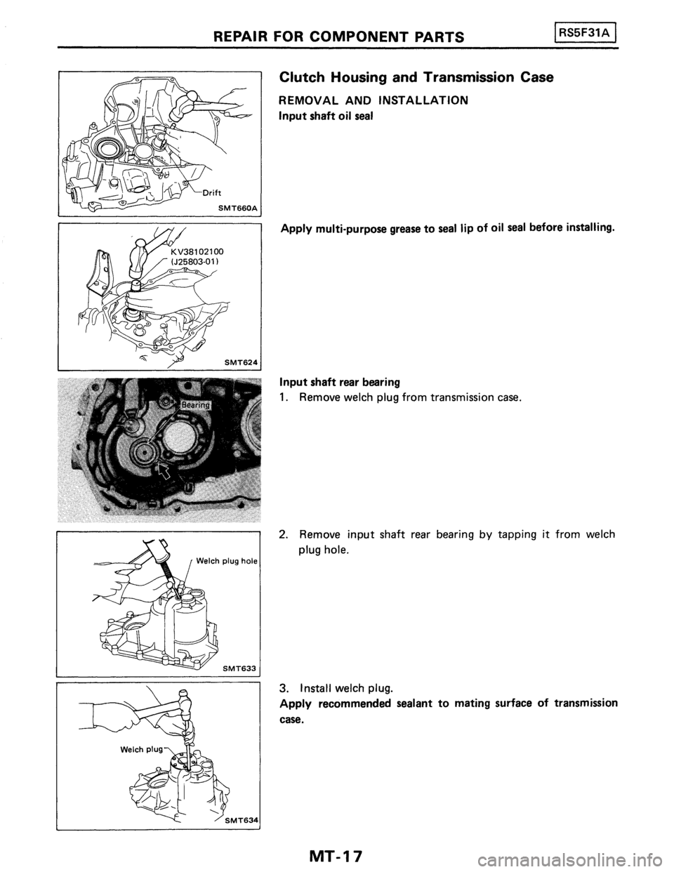 NISSAN PULSAR 1989  Factory Service Manual 