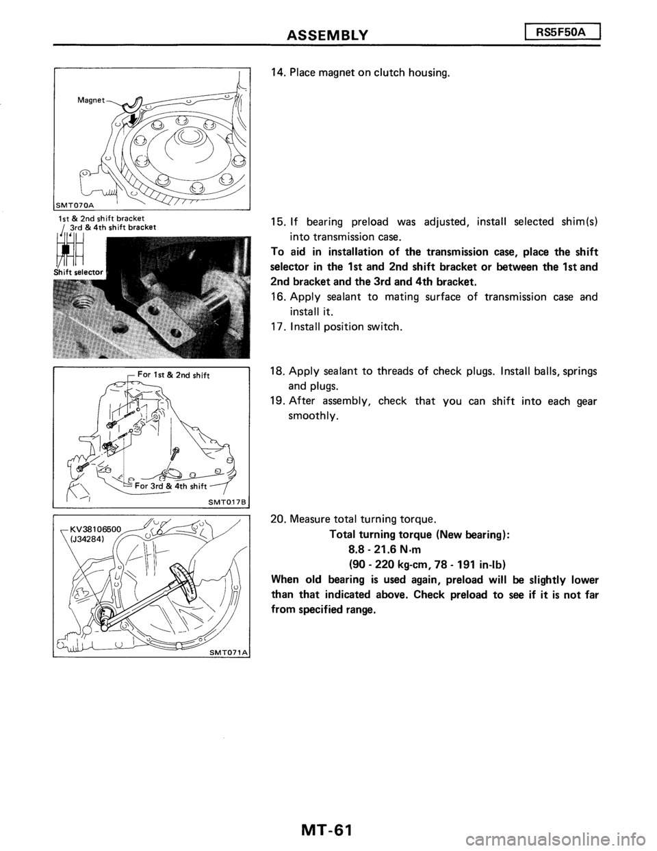 NISSAN PULSAR 1989 Factory Service Manual NISSAN PULSAR 1989 Factory Service Manual