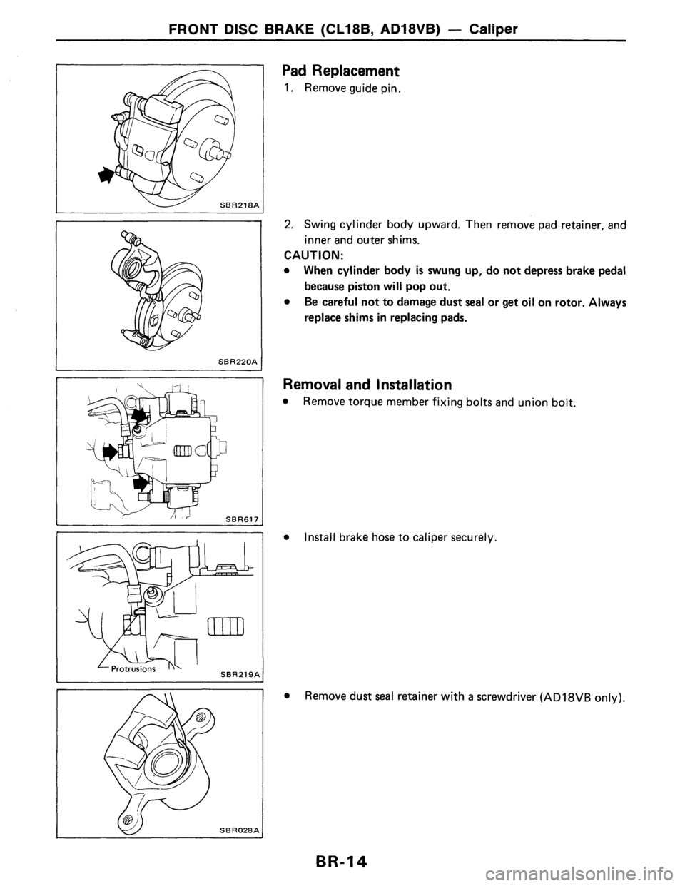 NISSAN PULSAR 1989 Factory Service Manual NISSAN PULSAR 1989 Factory Service Manual