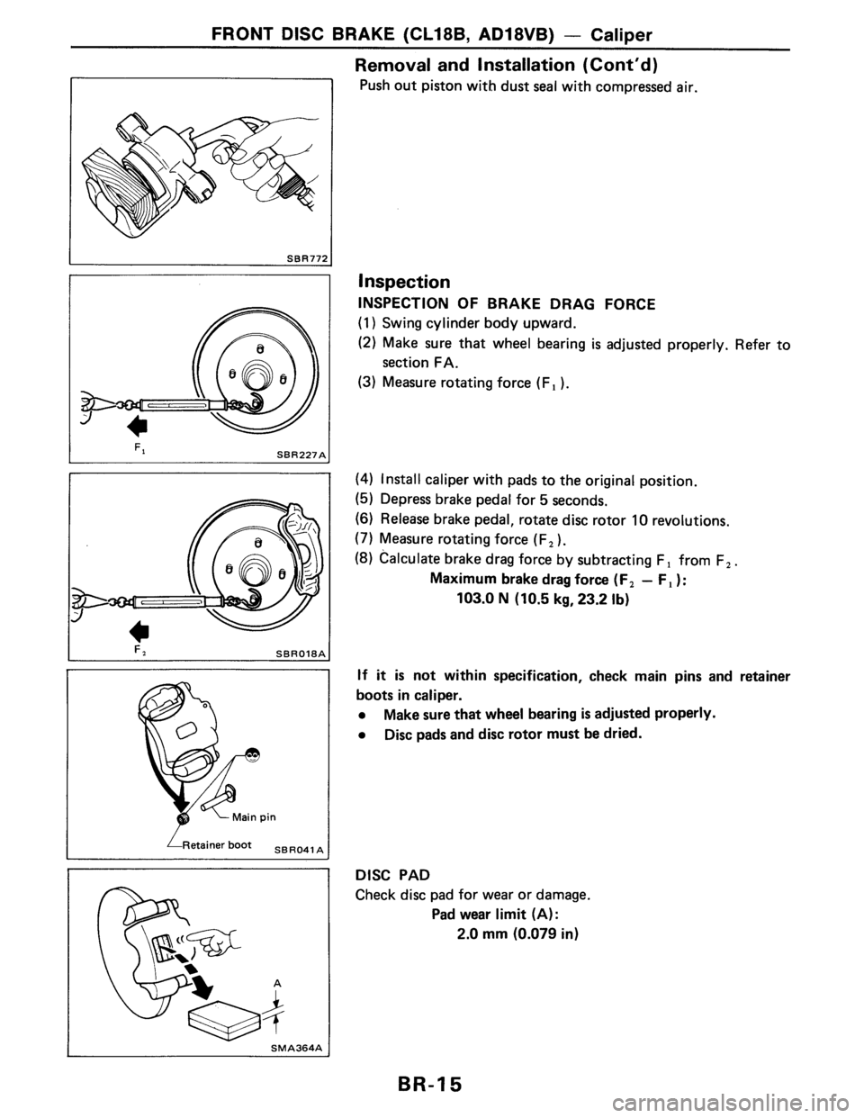 NISSAN PULSAR 1989 Factory Service Manual NISSAN PULSAR 1989 Factory Service Manual
