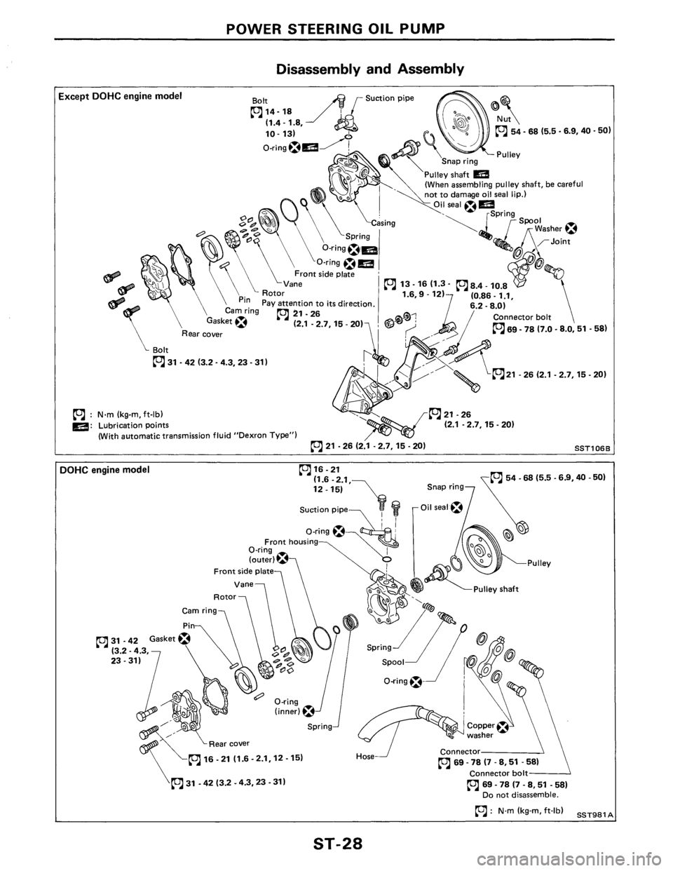 NISSAN PULSAR 1989 Factory Service Manual NISSAN PULSAR 1989 Factory Service Manual