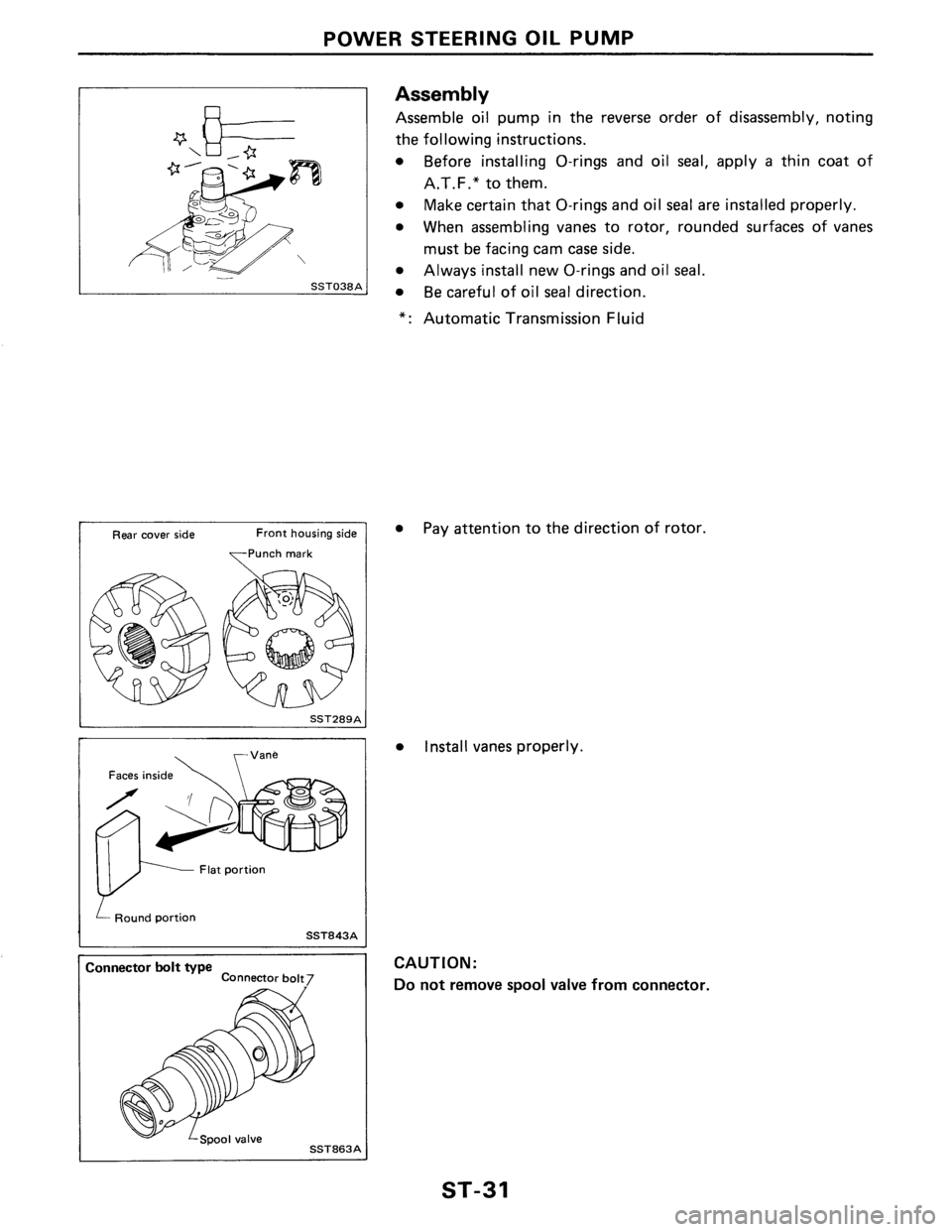 NISSAN PULSAR 1989 Factory Service Manual NISSAN PULSAR 1989 Factory Service Manual