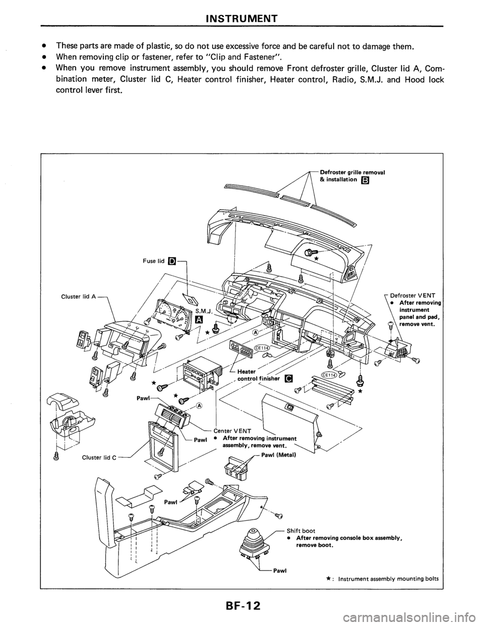 NISSAN PULSAR 1989 Factory Service Manual NISSAN PULSAR 1989 Factory Service Manual
