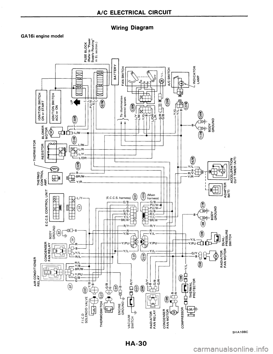 NISSAN PULSAR 1989 Factory Service Manual NISSAN PULSAR 1989 Factory Service Manual