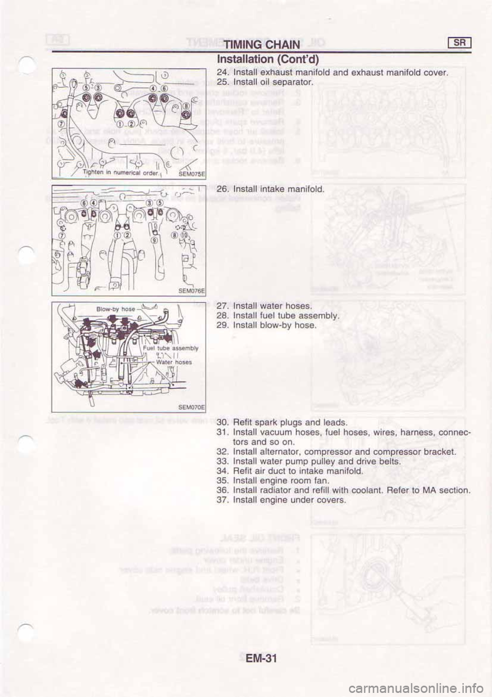 NISSAN SERENA 1992 Service Manual NISSAN SERENA 1992 Service Manual