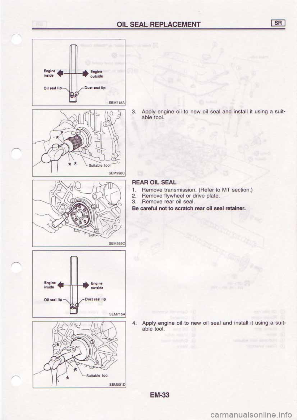 NISSAN SERENA 1992 Service Manual NISSAN SERENA 1992 Service Manual
