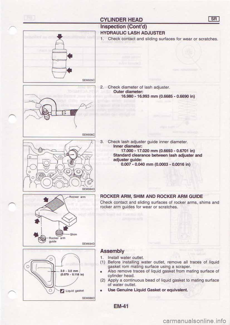 NISSAN SERENA 1992 Service Manual NISSAN SERENA 1992 Service Manual