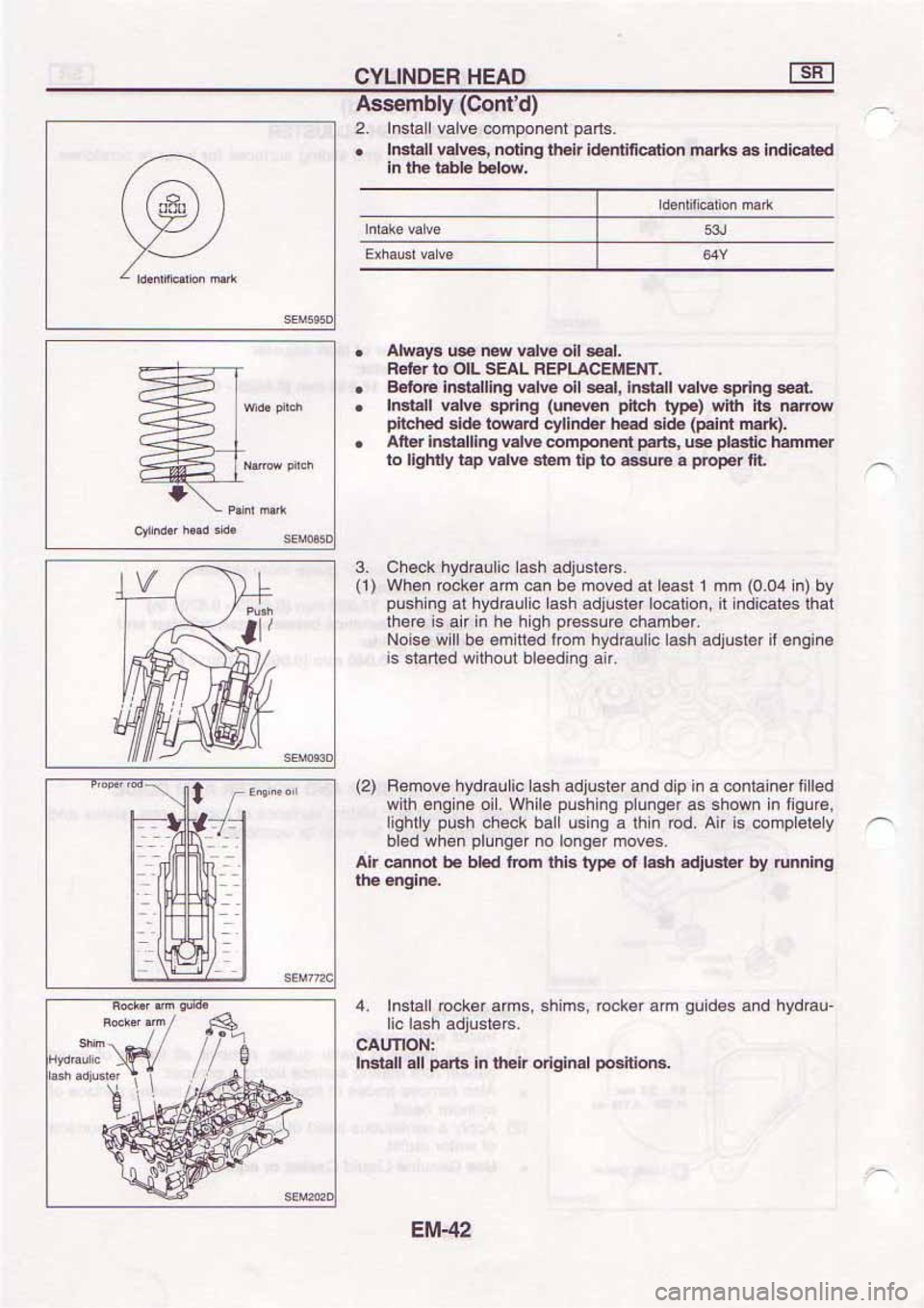 NISSAN SERENA 1992 Service Manual NISSAN SERENA 1992 Service Manual