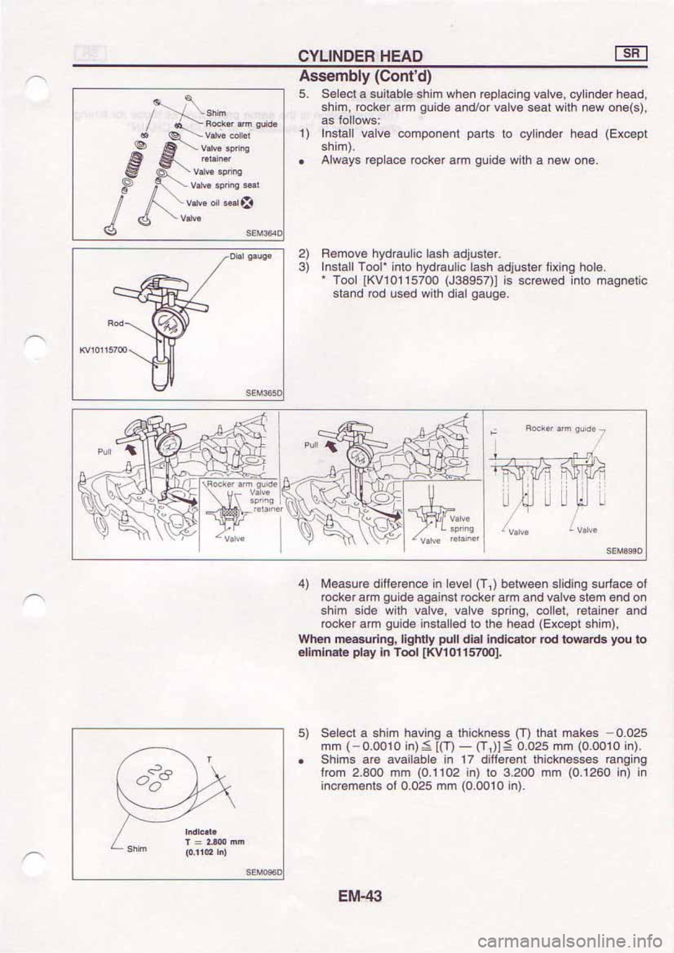 NISSAN SERENA 1992 Service Manual NISSAN SERENA 1992 Service Manual