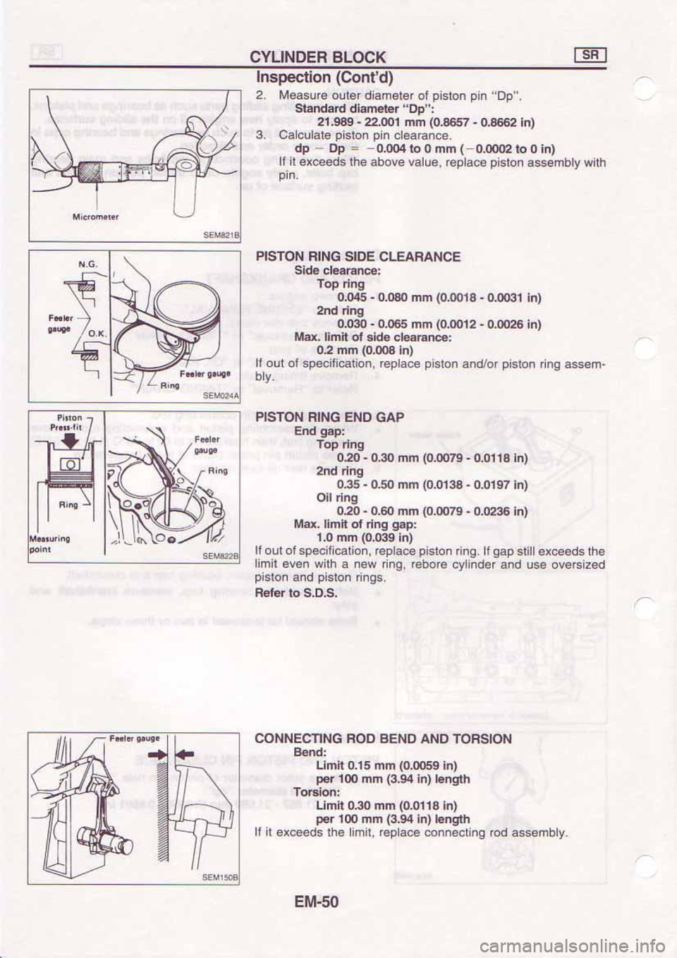NISSAN SERENA 1992 Service Manual NISSAN SERENA 1992 Service Manual
