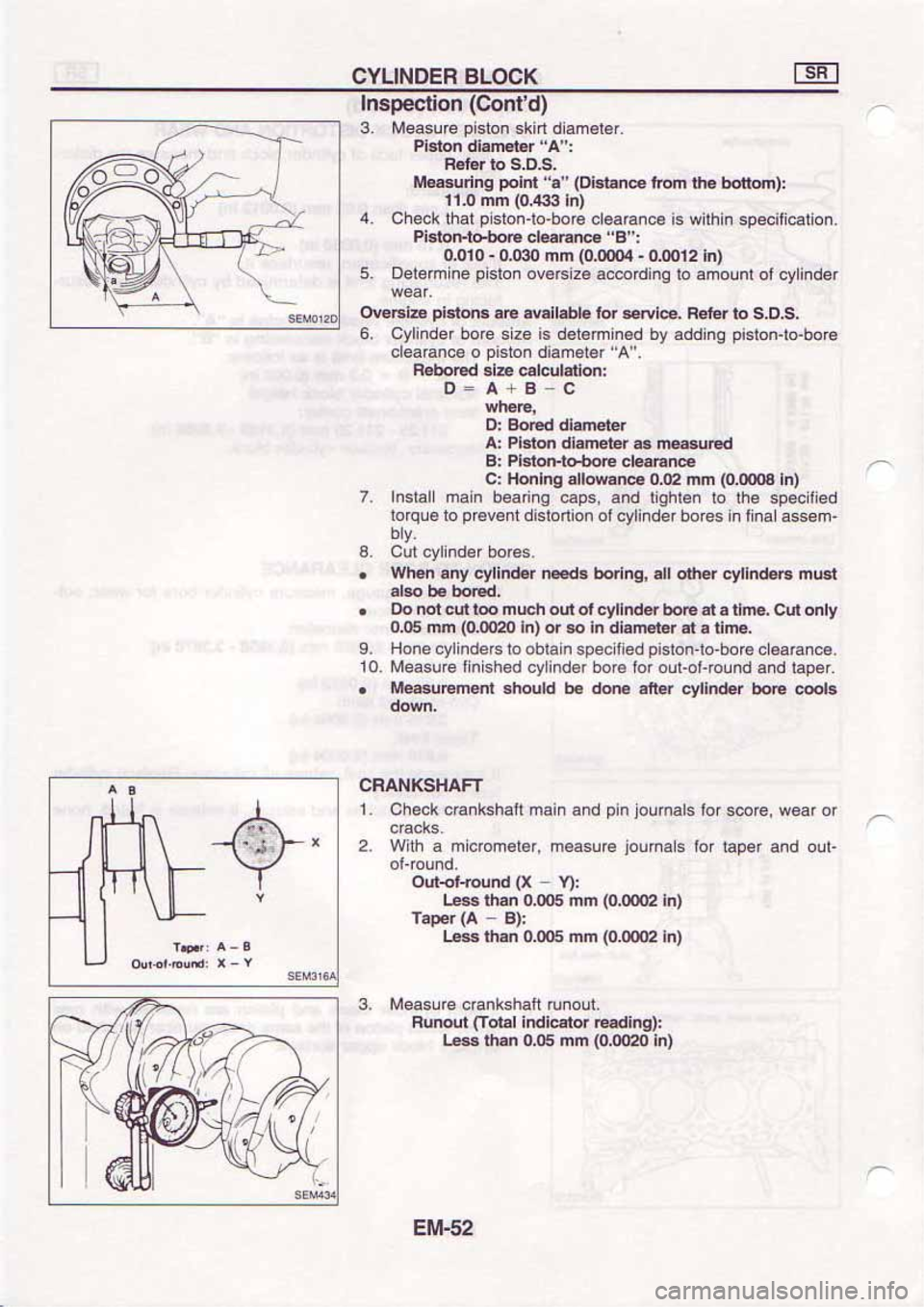 NISSAN SERENA 1992 Service Manual NISSAN SERENA 1992 Service Manual