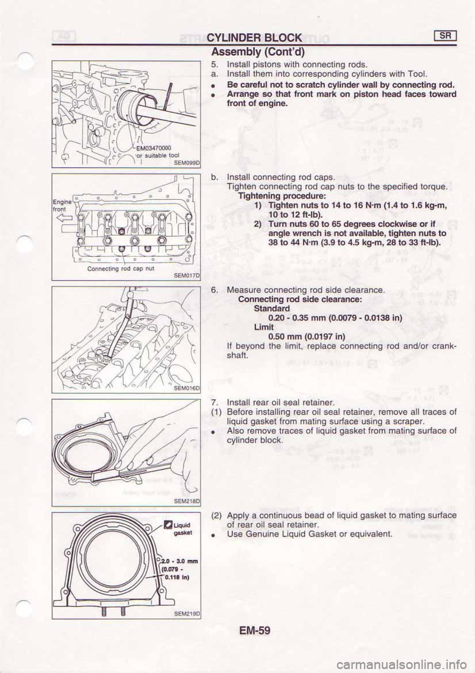 NISSAN SERENA 1992 Service Manual NISSAN SERENA 1992 Service Manual
