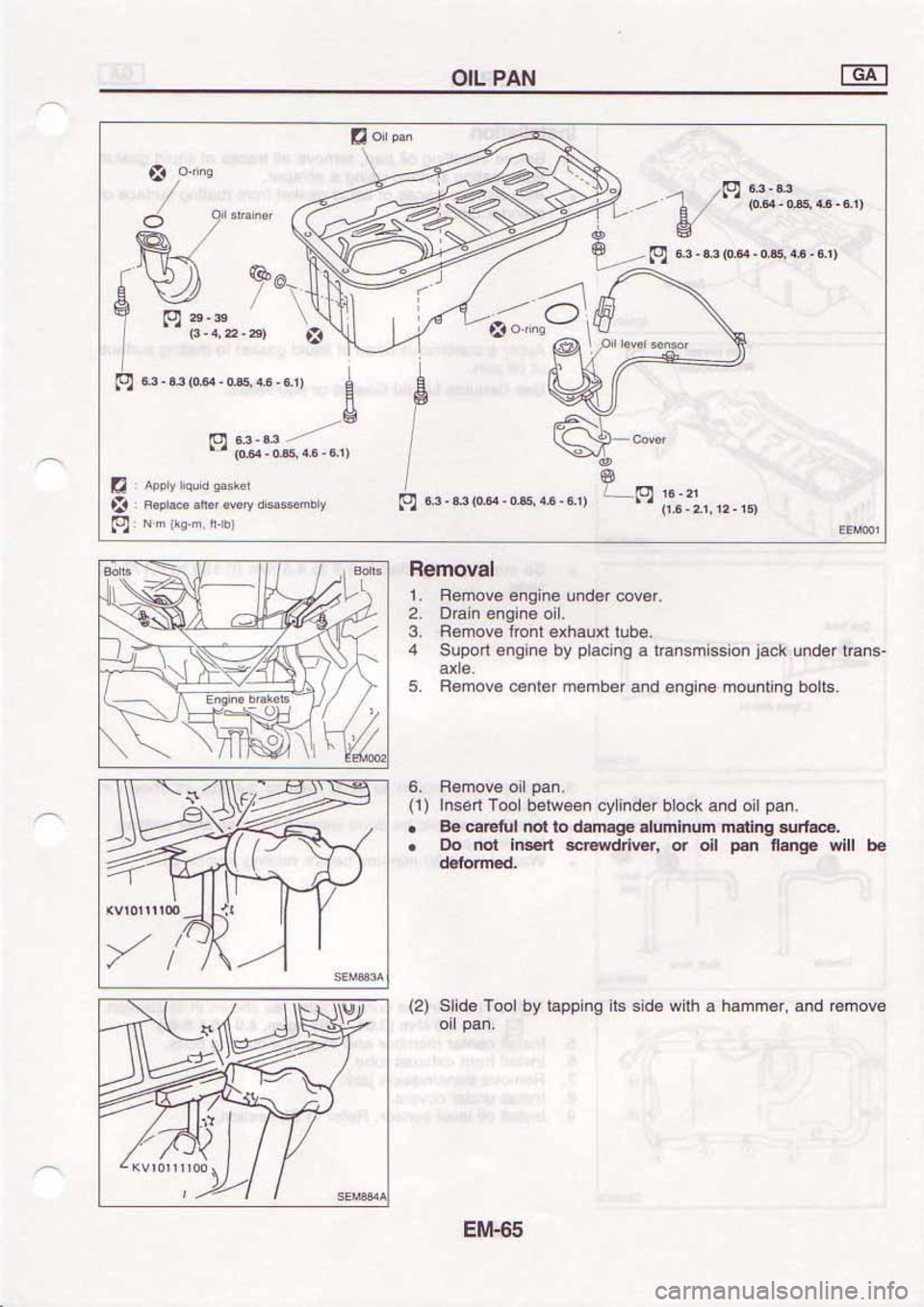 NISSAN SERENA 1992 Service Manual NISSAN SERENA 1992 Service Manual