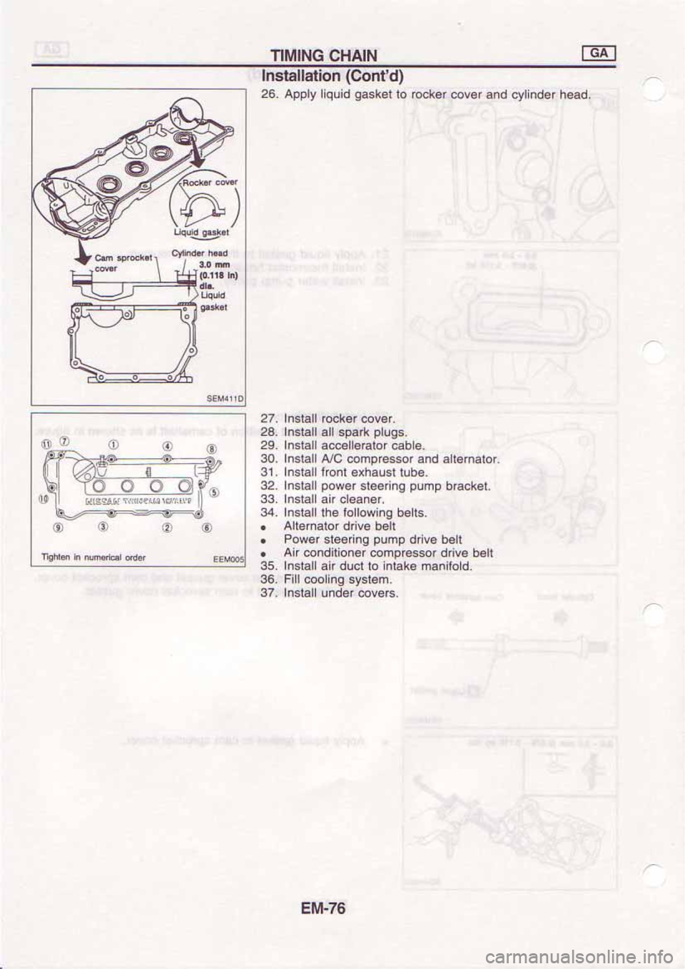 NISSAN SERENA 1992 Service Manual NISSAN SERENA 1992 Service Manual