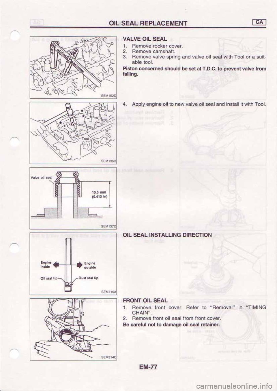 NISSAN SERENA 1992 Service Manual NISSAN SERENA 1992 Service Manual