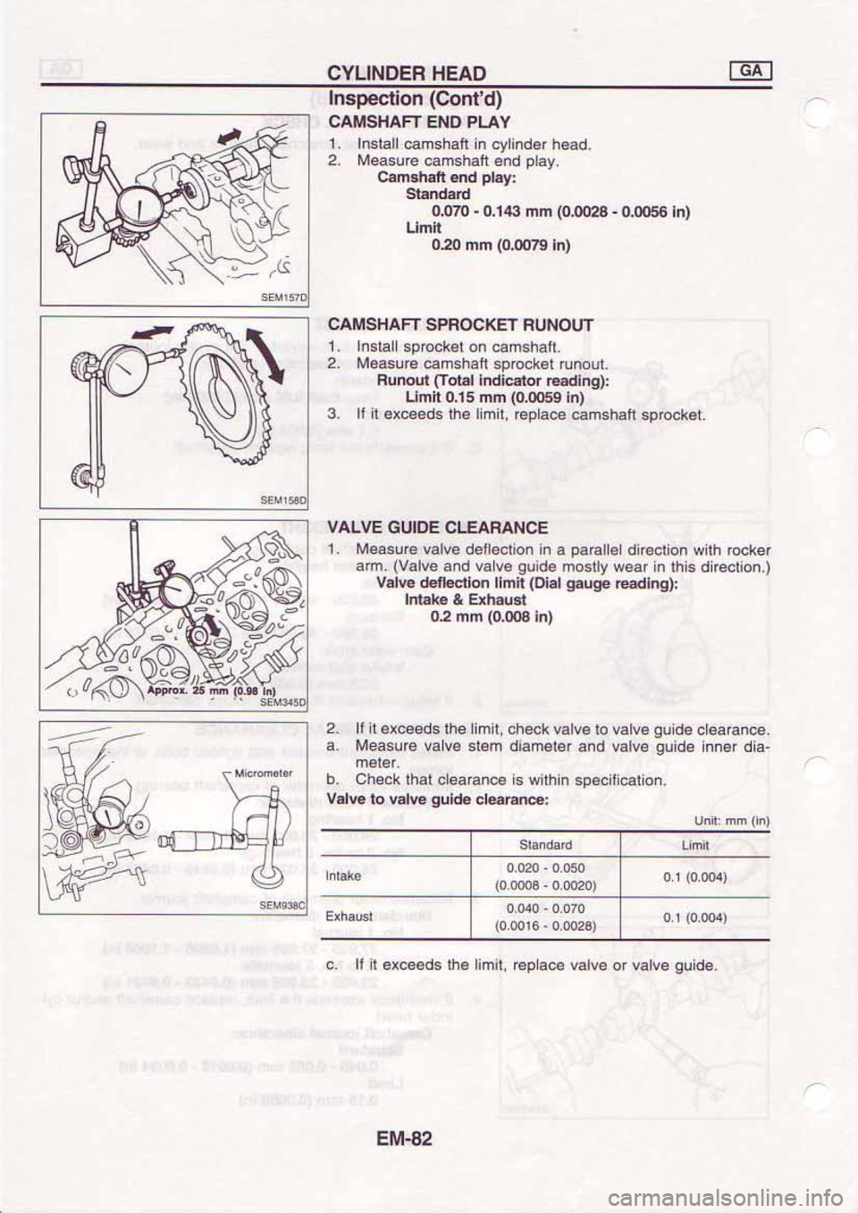 NISSAN SERENA 1992 Service Manual NISSAN SERENA 1992 Service Manual