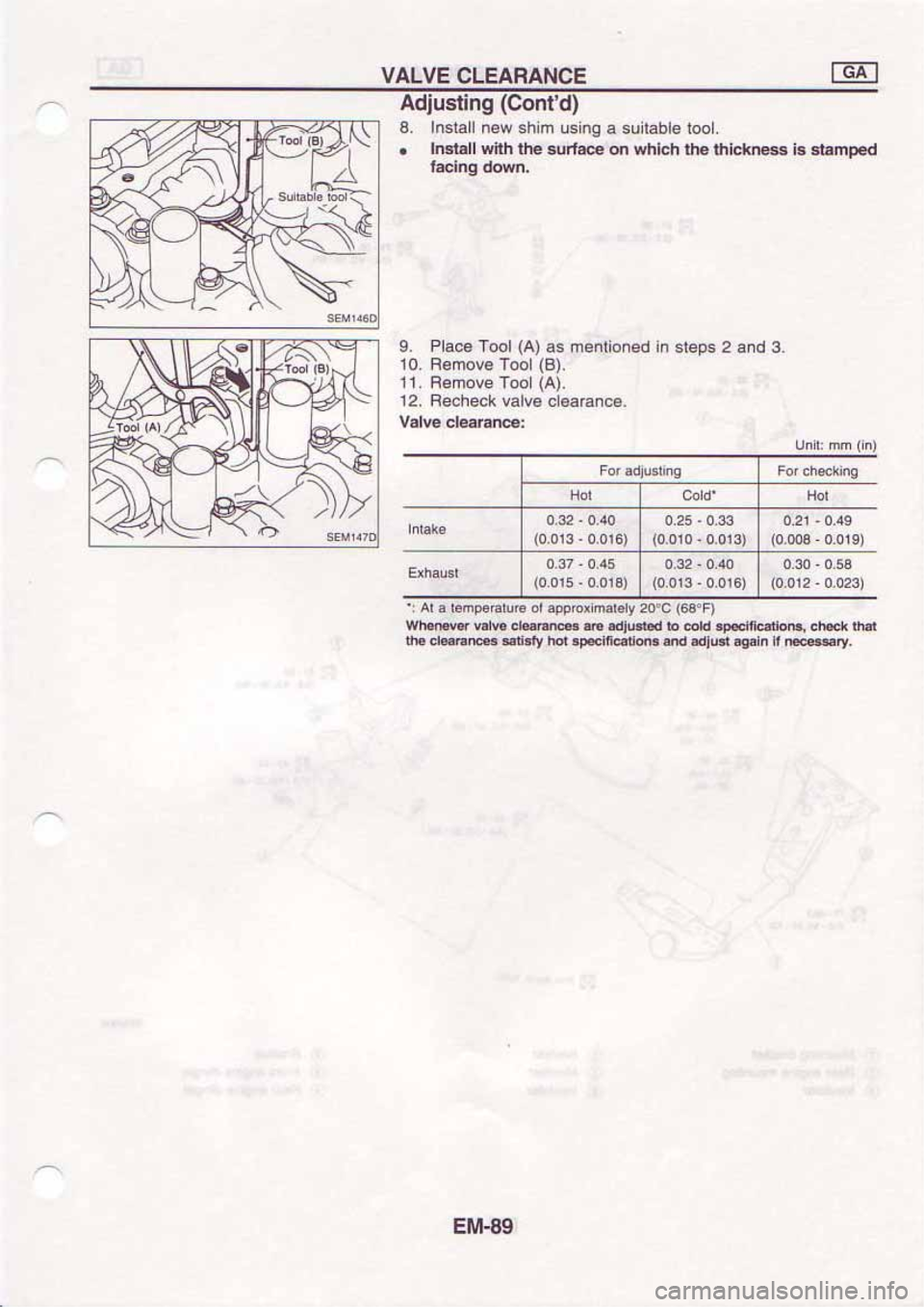 NISSAN SERENA 1992 Service Manual NISSAN SERENA 1992 Service Manual