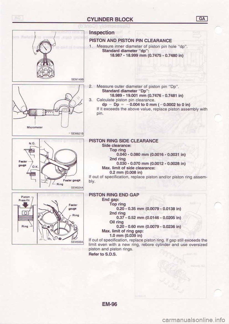 NISSAN SERENA 1992 Service Manual NISSAN SERENA 1992 Service Manual