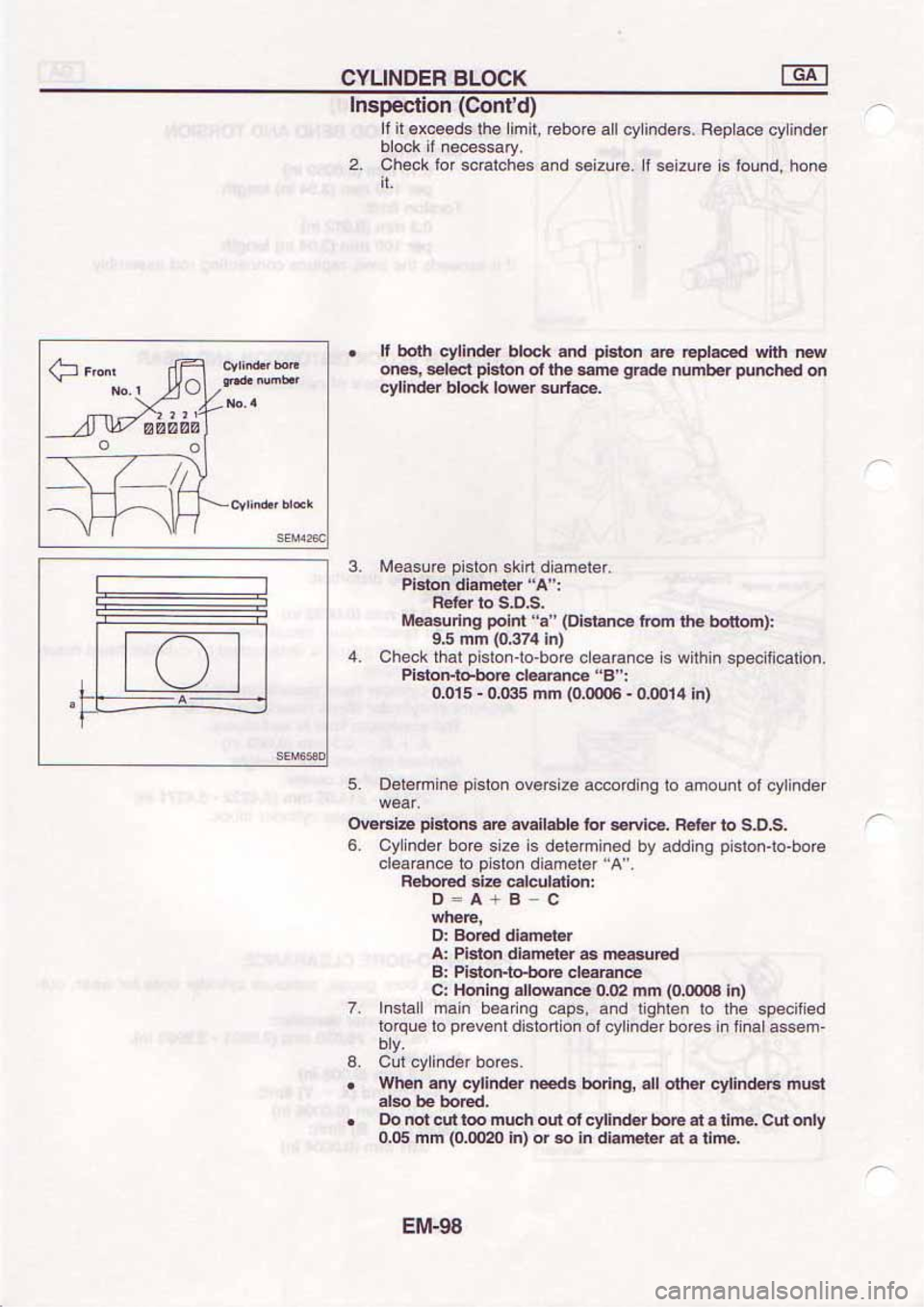 NISSAN SERENA 1992 Service Manual NISSAN SERENA 1992 Service Manual