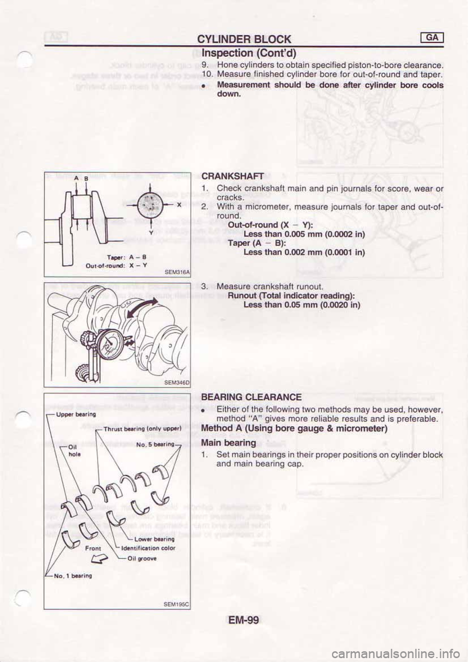 NISSAN SERENA 1992 Service Manual NISSAN SERENA 1992 Service Manual