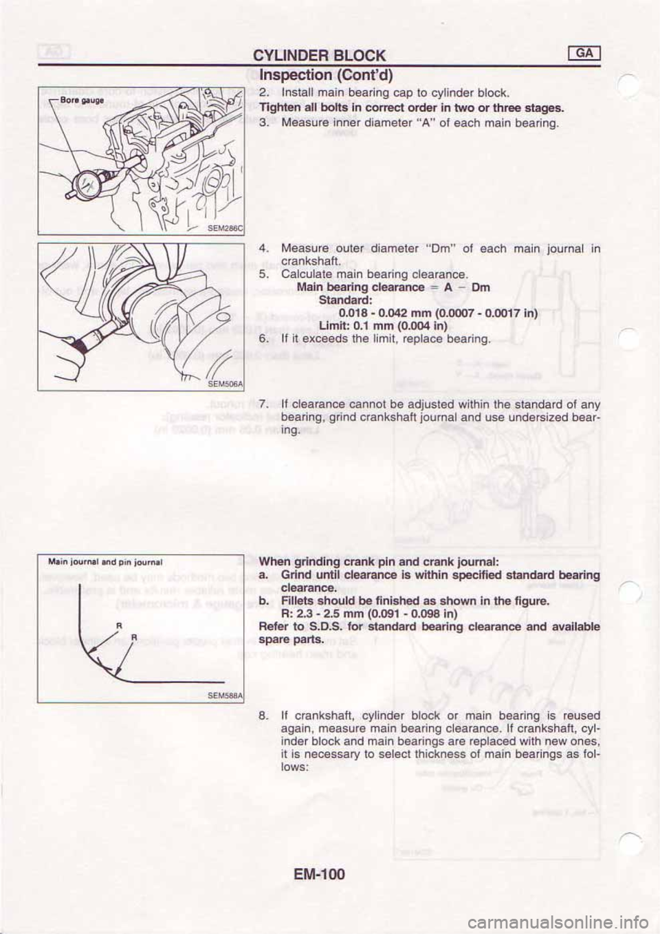 NISSAN SERENA 1992 Service Manual NISSAN SERENA 1992 Service Manual