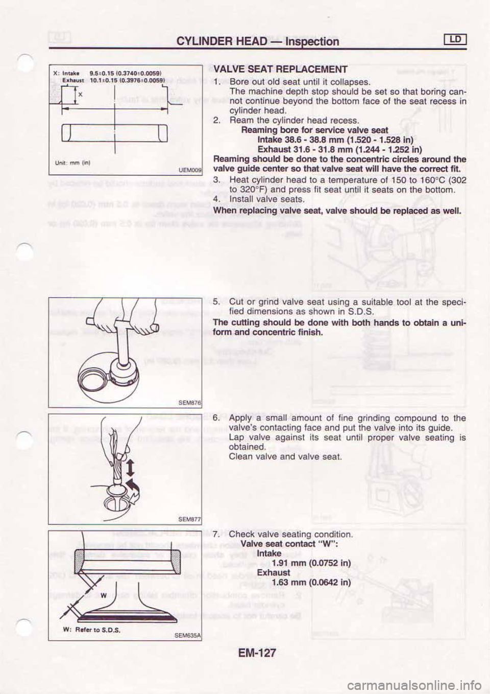 NISSAN SERENA 1992 Service Manual NISSAN SERENA 1992 Service Manual
