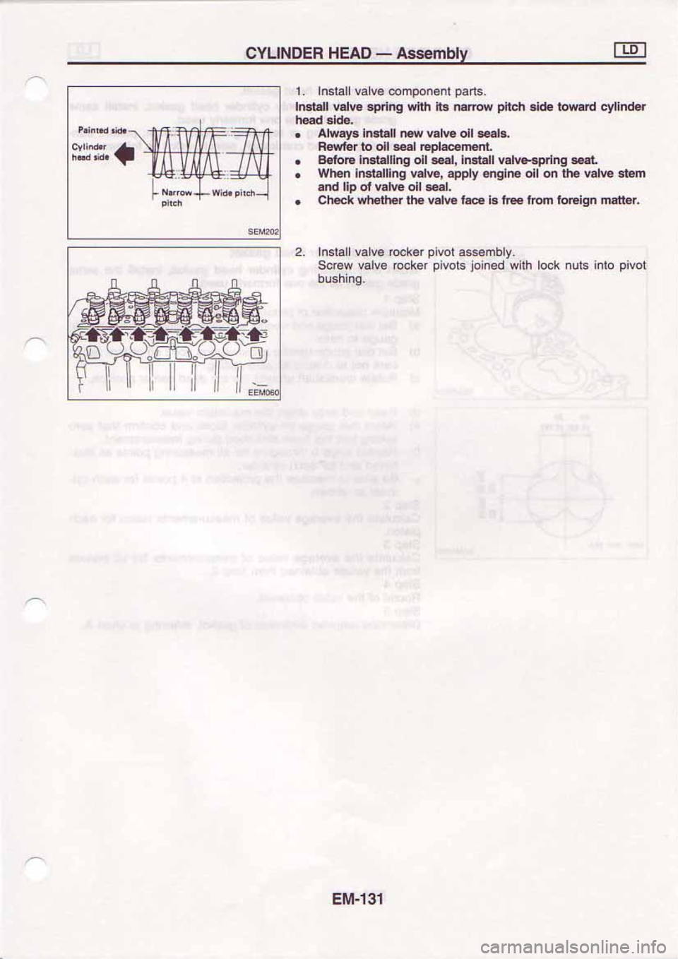 NISSAN SERENA 1992  Service Manual 