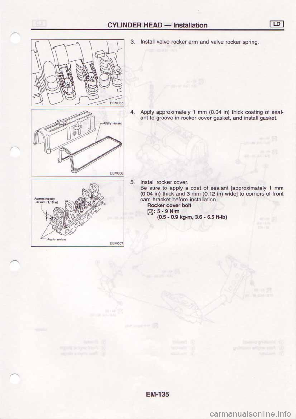 NISSAN SERENA 1992  Service Manual 