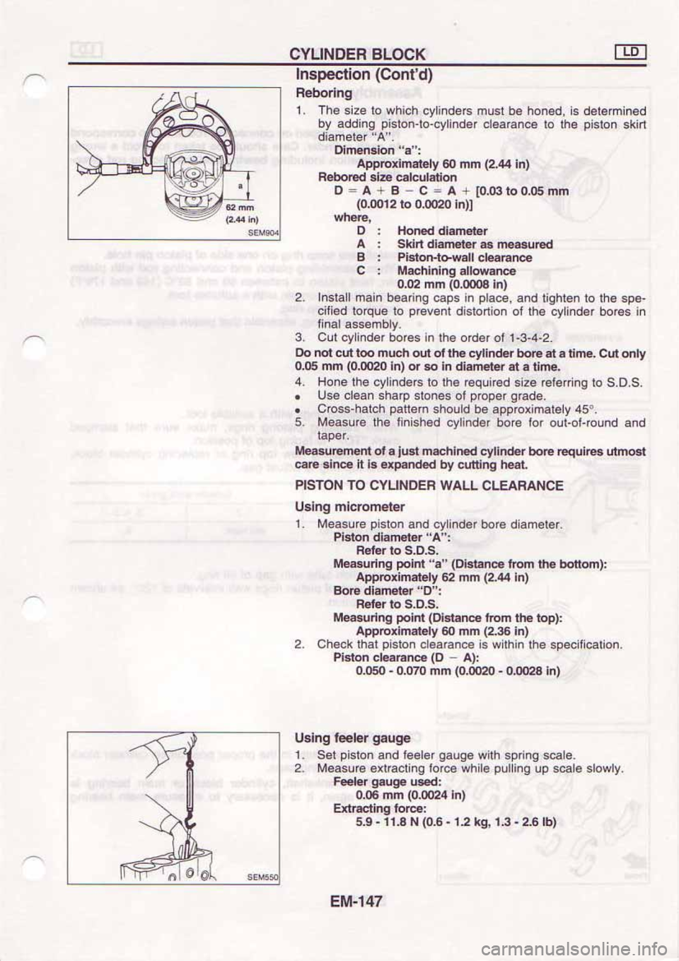 NISSAN SERENA 1992  Service Manual 