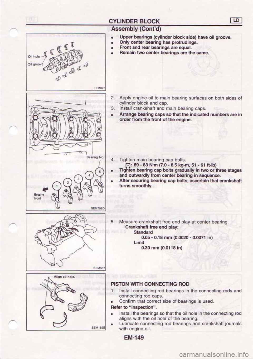 NISSAN SERENA 1992  Service Manual 