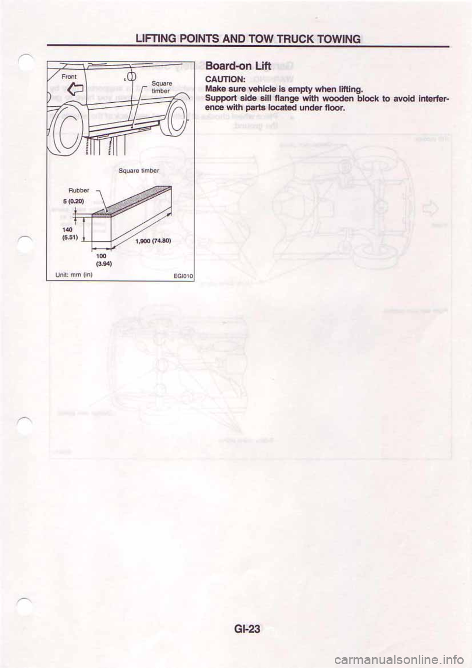 NISSAN SERENA 1992 Owners Manual 
