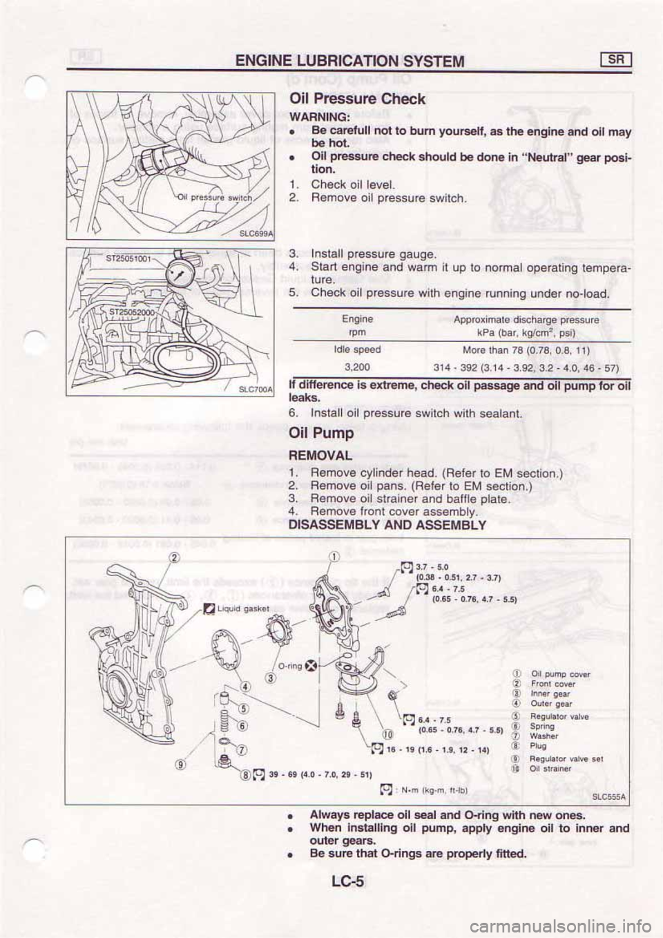 NISSAN SERENA 1992 Service Manual NISSAN SERENA 1992 Service Manual