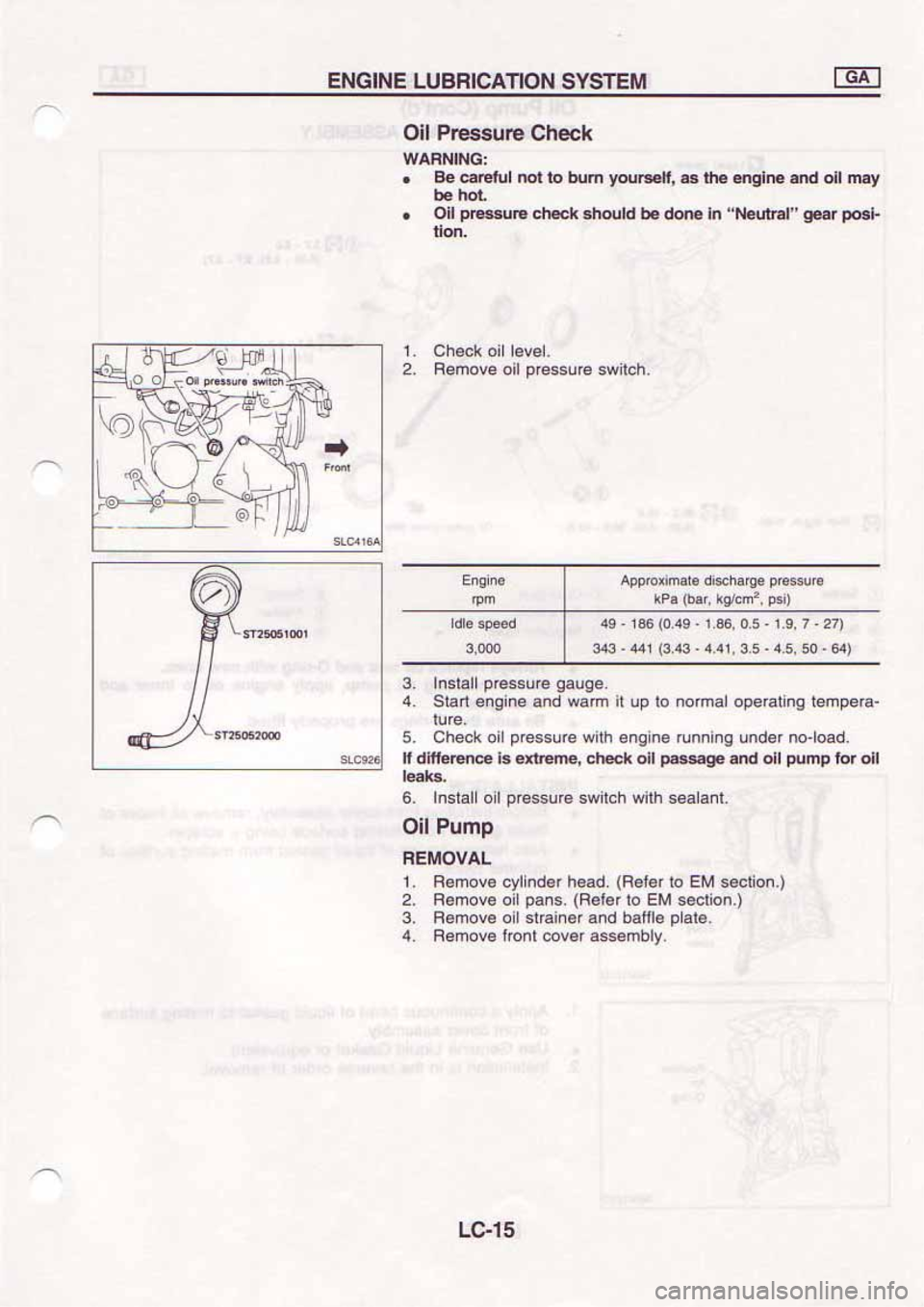 NISSAN SERENA 1992 Service Manual NISSAN SERENA 1992 Service Manual