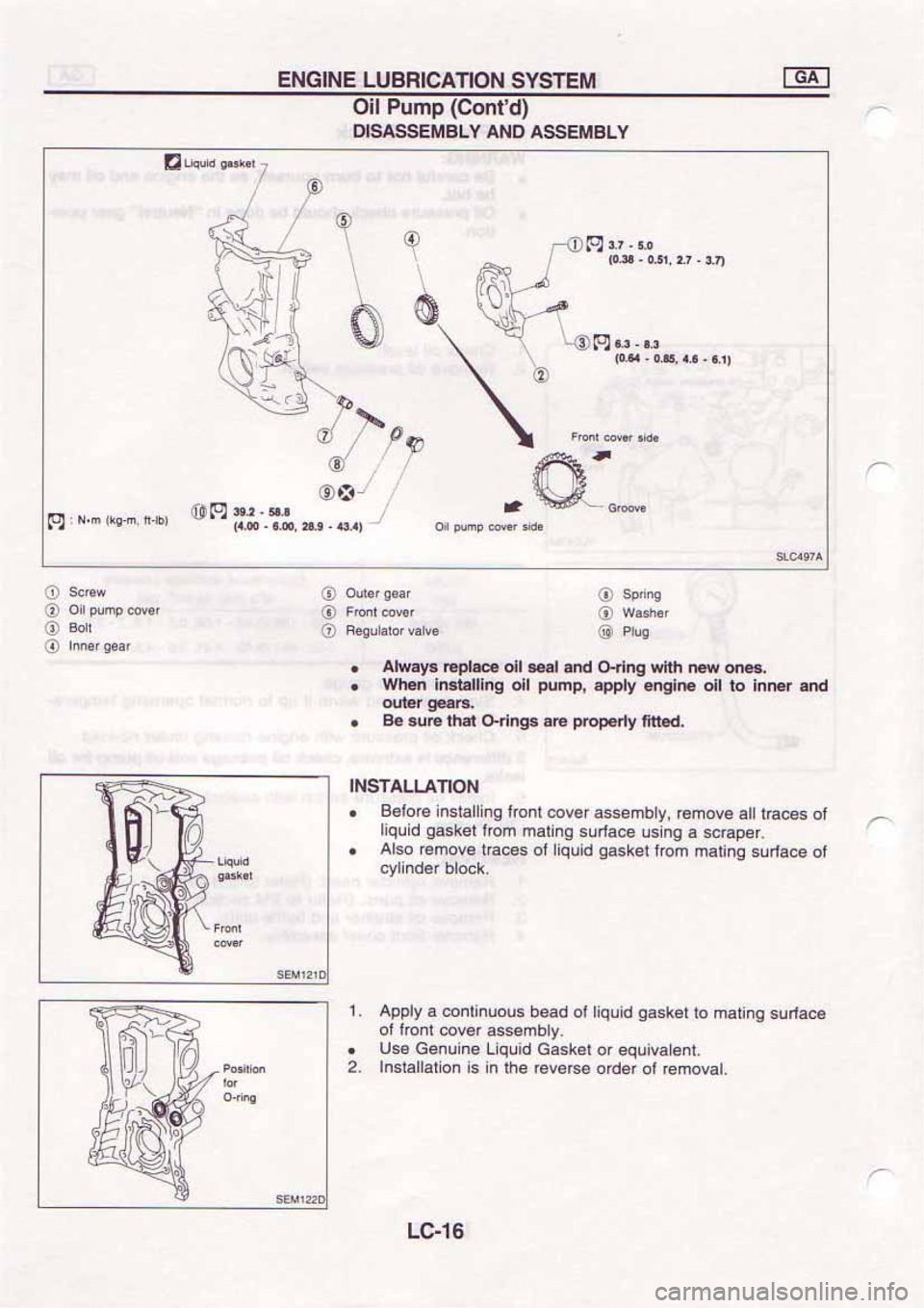 NISSAN SERENA 1992 Service Manual NISSAN SERENA 1992 Service Manual