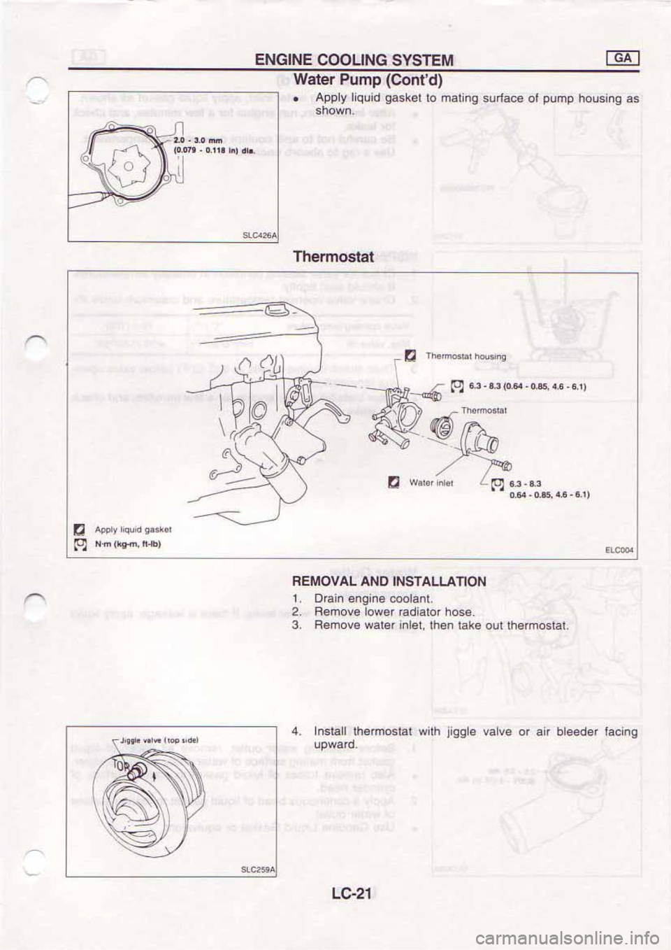 NISSAN SERENA 1992 Service Manual NISSAN SERENA 1992 Service Manual
