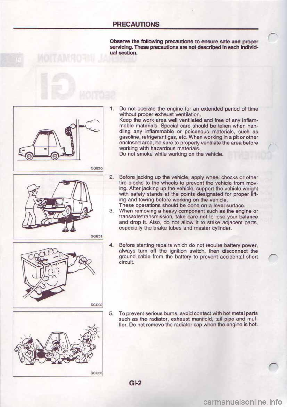NISSAN SERENA 1992 Service Manual NISSAN SERENA 1992 Service Manual